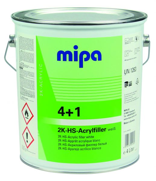 Slipgrund 4+1 ljusgrå 4 liter från Mipa
