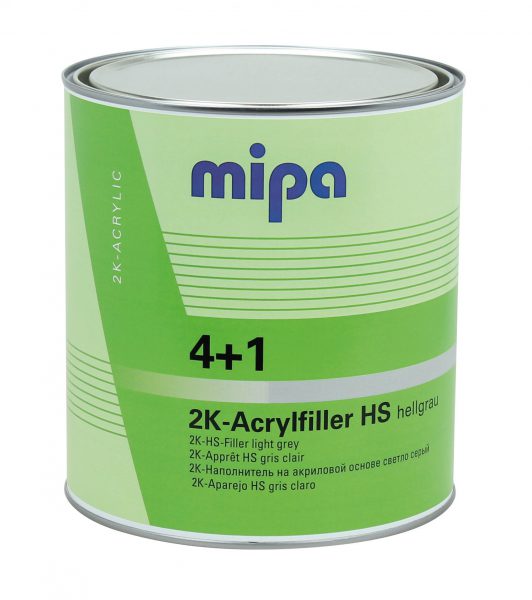 Slipgrund 4+1 svart 3 liter från Mipa